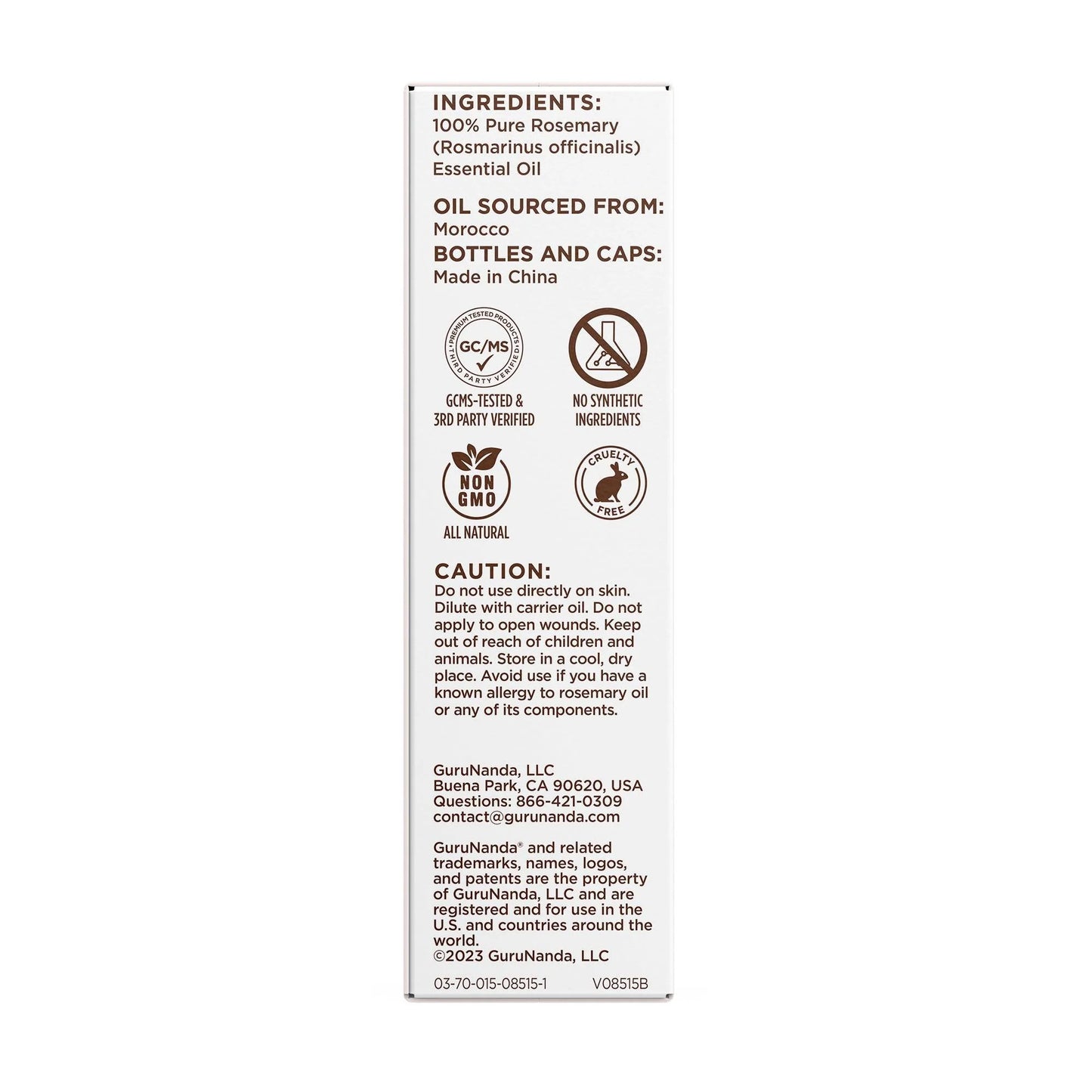 Rosemary Essential Oil, 15 ML - 1-Pack