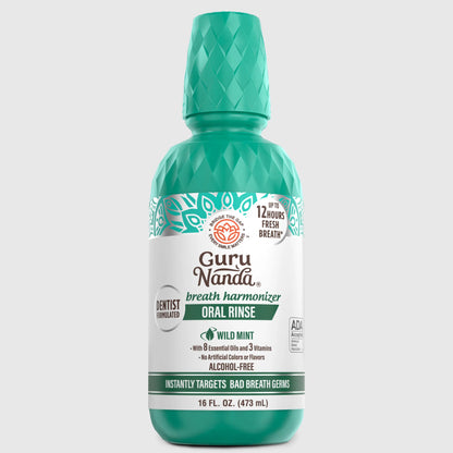 Fresh Breath Harmonizer Oral Rinse, Wild Mint