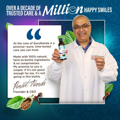 Farmed Mint Oil Pulling with 7 Essential Oils & Vitamins D3, E & K2