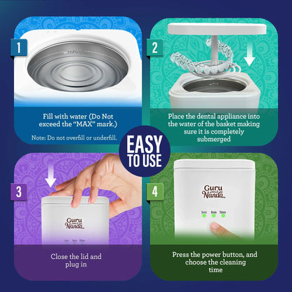 Retainer & Denture Cleaning Pod