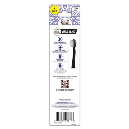 Yin & Yang Extra-Soft Toothbrush – 2 Pack