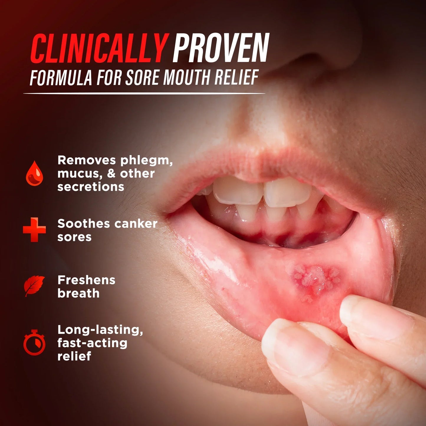 Anti-Sore Oral Rinse, Winter Mint