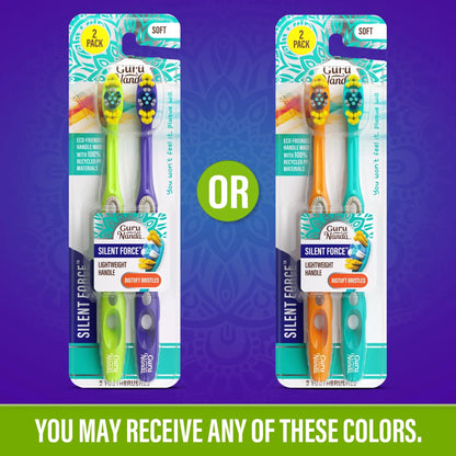 Silent Force Toothbrush – 2 Pack
