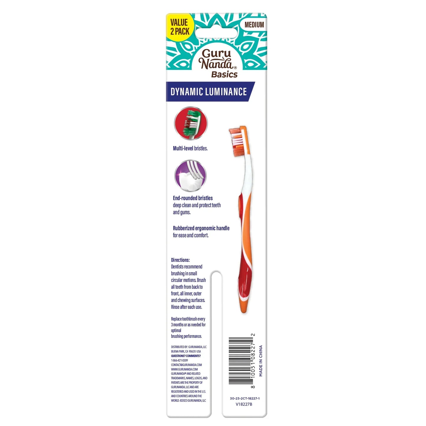Dynamic Luminance Toothbrush – 2 Pack