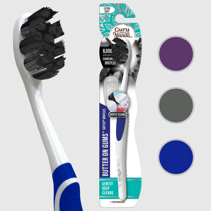 Butter On Gums Charcoal Toothbrush