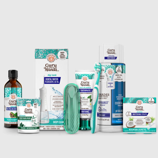 GuruNanda 7-Step Oral Care Routine