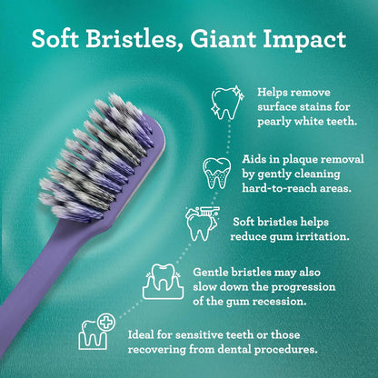 Gentle Giant Whitening Spiral Toothbrush