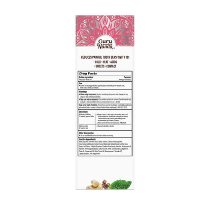 Nano-Hydroxyapatite & White Turmeric Sensitive Toothpaste – 4.2 oz