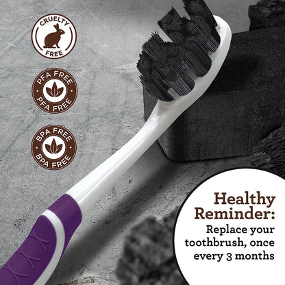Butter On Gums Charcoal Toothbrush