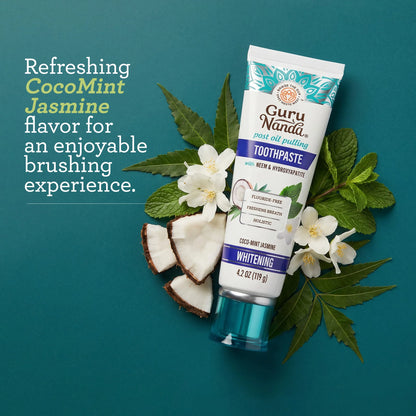 Hydroxyapatite & Neem Whitening Toothpaste, Fluoride Free