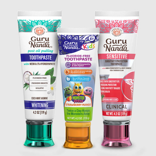 All-in-One Family Toothpaste Trio