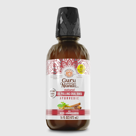 Cinnamon & Coconut Oil Pulling with Neem & Ashwagandha