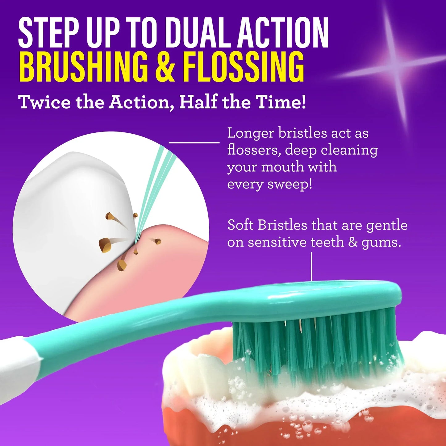 Floss Fusion Toothbrush