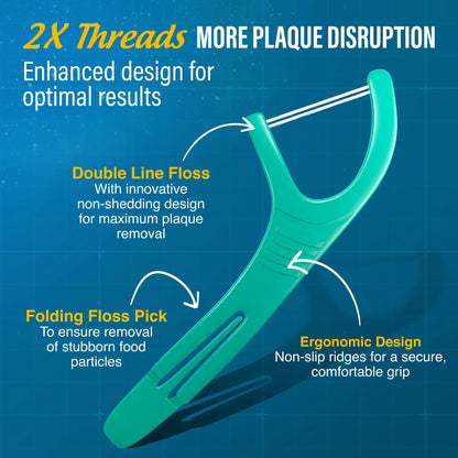 Dual Slickers Floss Picks