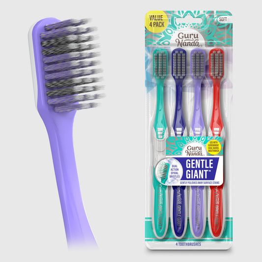Gentle Giant Whitening Spiral Toothbrush