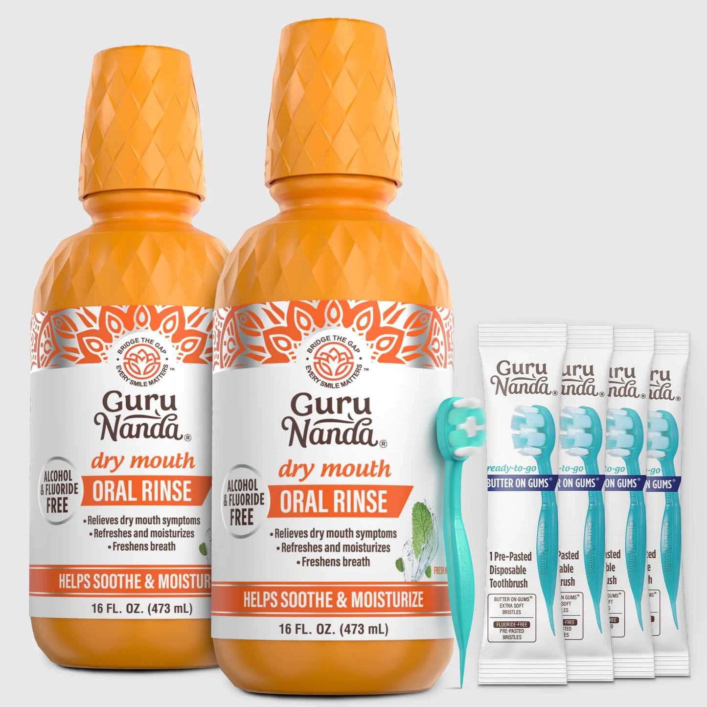 Dry Mouth Oral Rinse, Fresh Mint