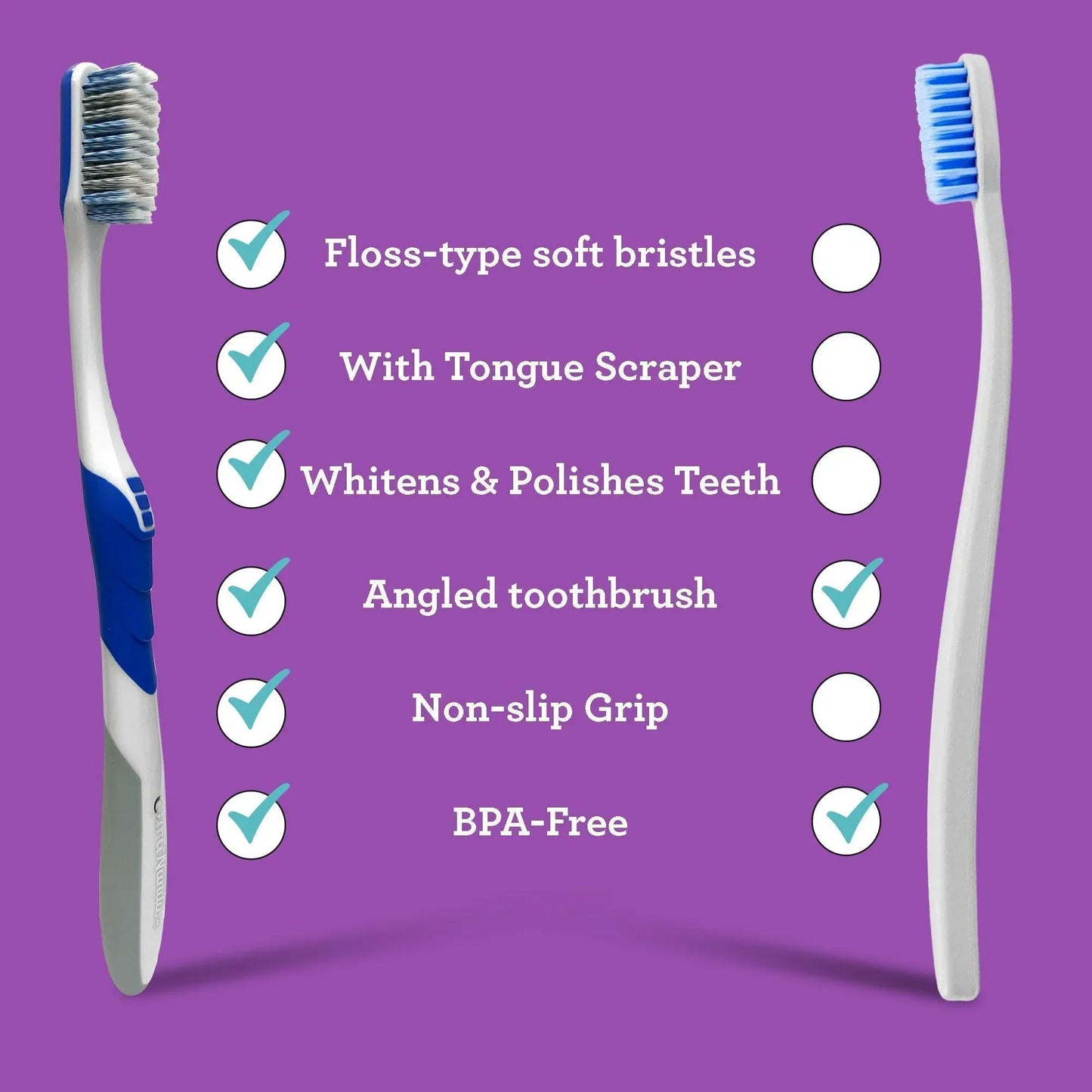 Gentle Giant Whitening Spiral Toothbrush