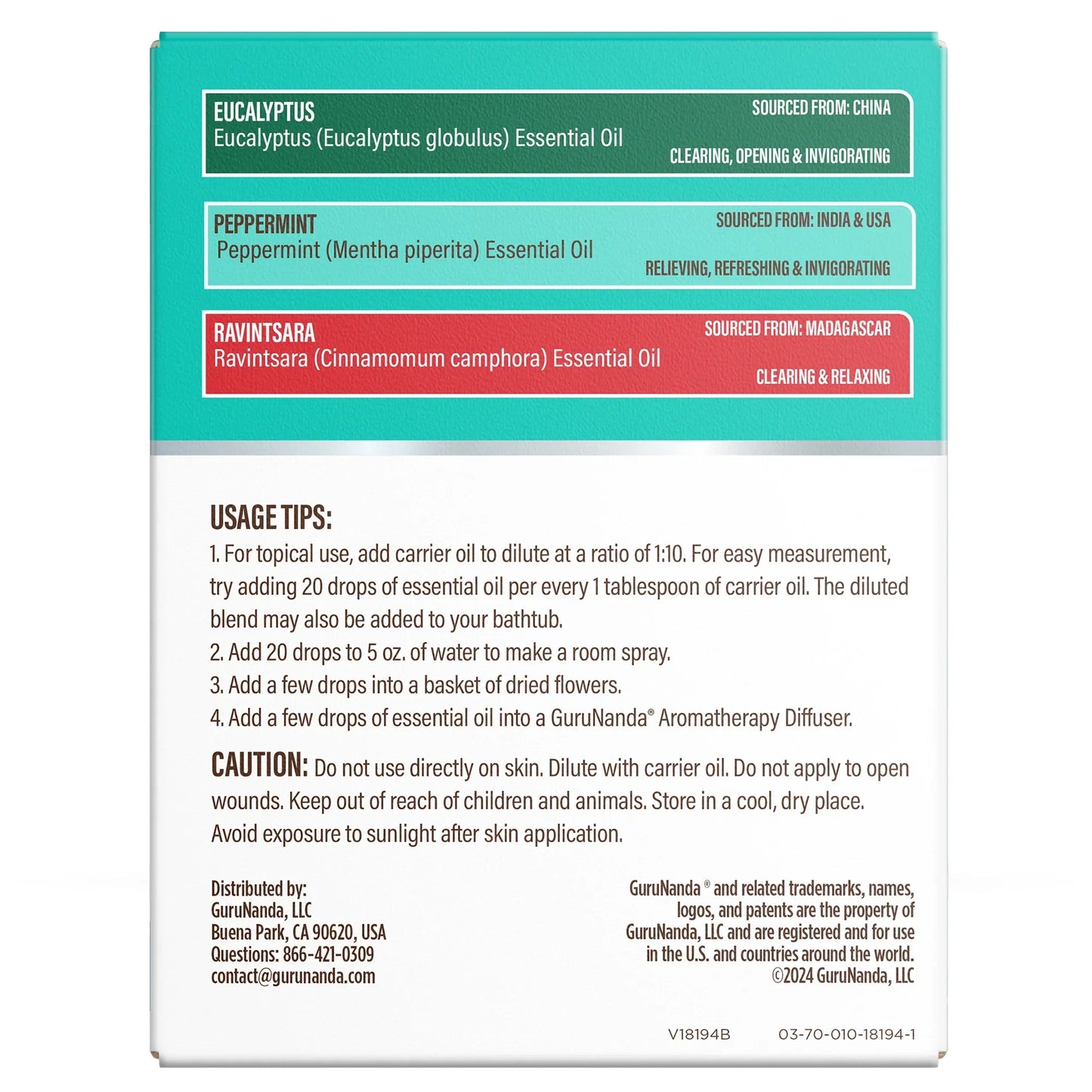 Breathe Essential Oil, 10 mL – 3-Pack