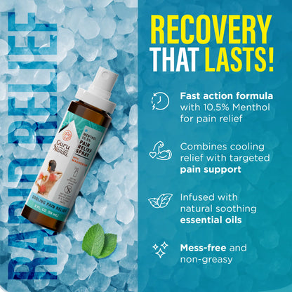 Menthol with Magnesium Cooling Pain Relief Spray - 2 oz