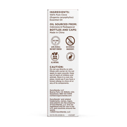Clove Essential Oil, 15 mL