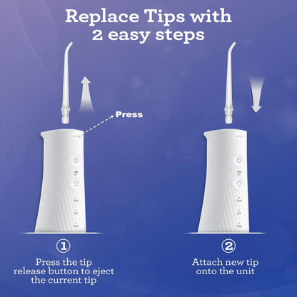 Lion & Lamb 2.0 Replacement Water Flosser Tips