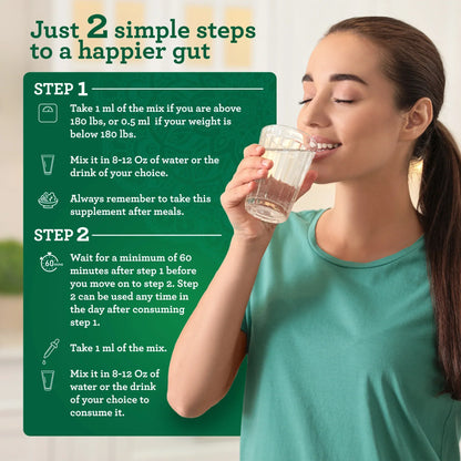 Gutcleanse With Wormwood, Clove & Fulvic Acid — 2-Step Supplement