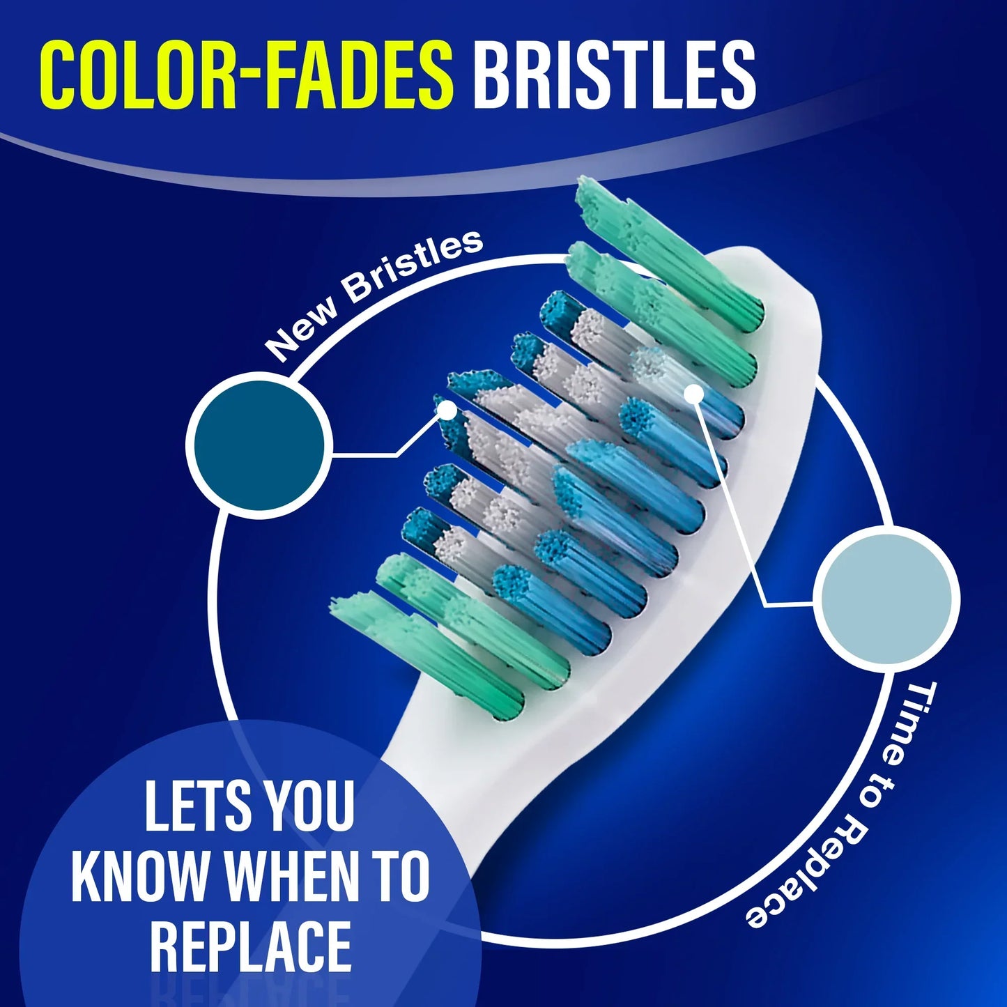 Pressure Sensor Sonic Replacement Brush Heads – 6 Pack