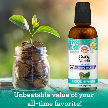 Farmed Mint Oil Pulling with 7 Essential Oils & Vitamins D3, E & K2