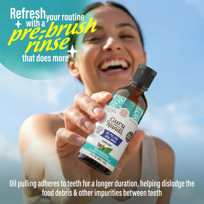 Farmed Mint Oil Pulling with 7 Essential Oils & Vitamins D3, E & K2