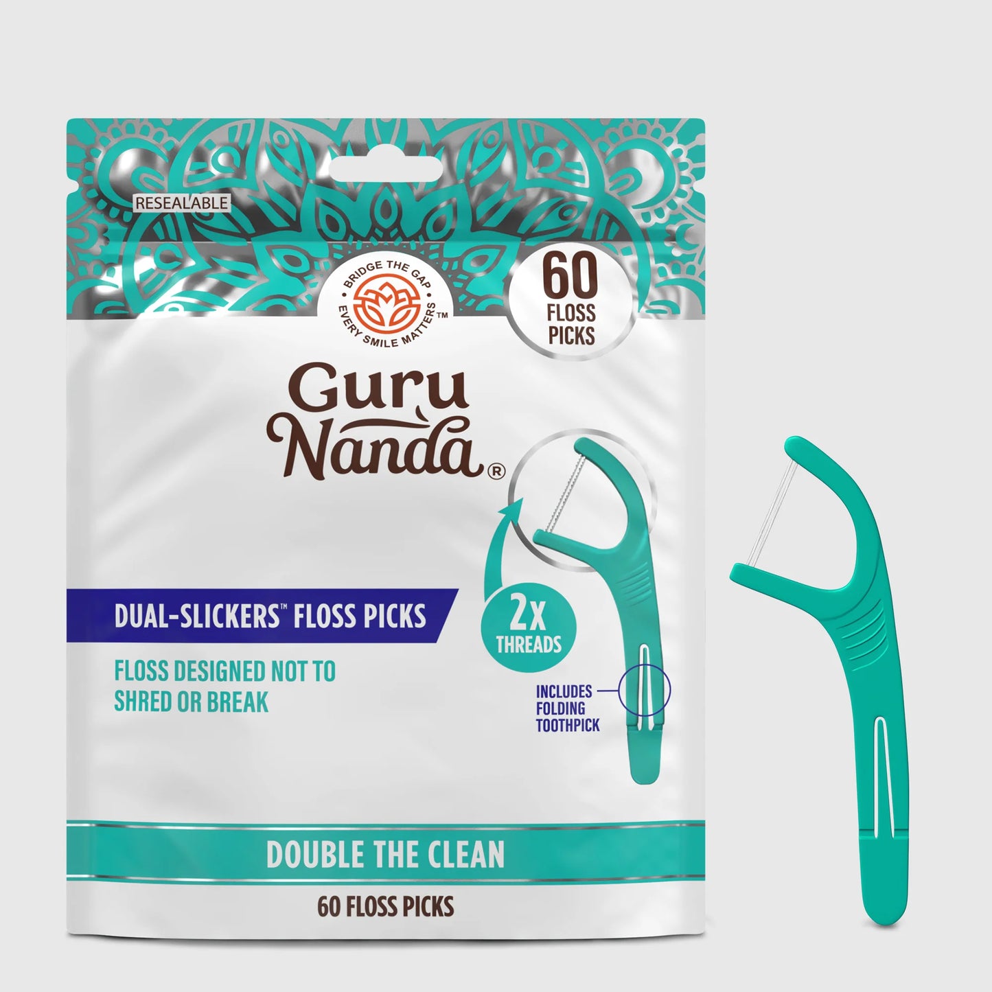 Dual Slickers Floss Picks
