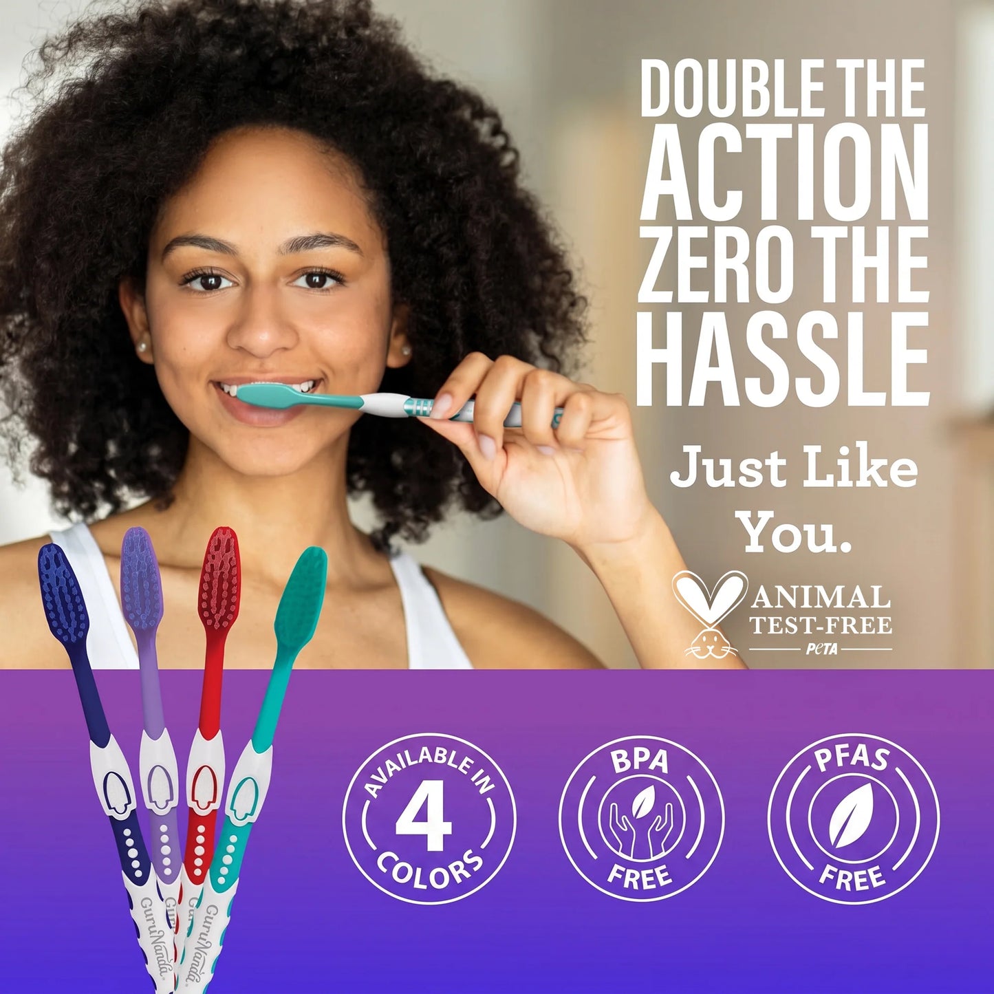 Floss Fusion Toothbrush