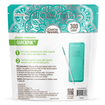 2-in-1 QuickPik Toothpick with Travel Case