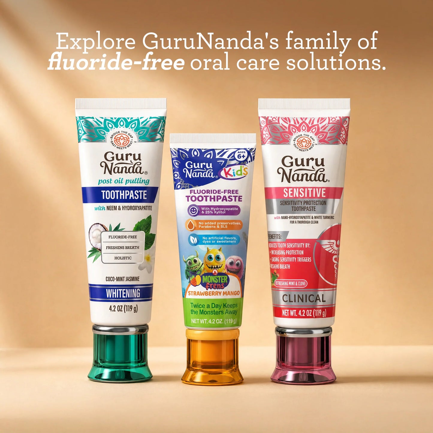 Hydroxyapatite & Neem Whitening Toothpaste, Fluoride Free