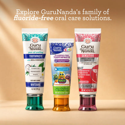 Hydroxyapatite & Neem Whitening Toothpaste, Fluoride Free