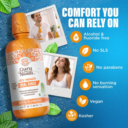 Dry Mouth Oral Rinse, Fresh Mint