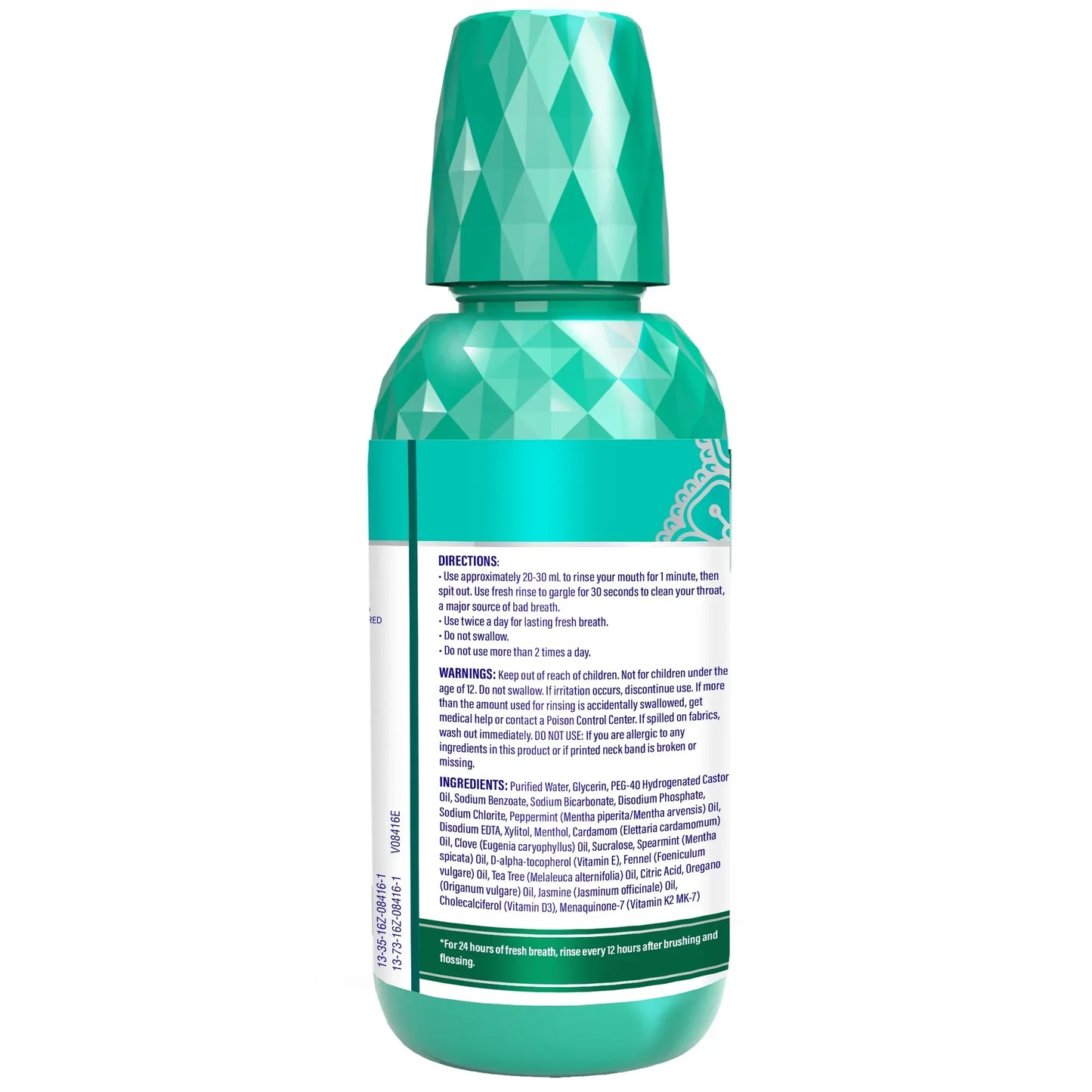 Fresh Breath Harmonizer Oral Rinse, Wild Mint