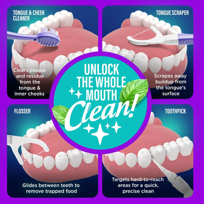 6-in-1 Ready to Go Butter on Gums Pre-Pasted Toothbrushes 2.0