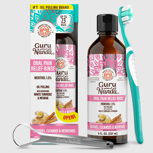 Oral Pain Relief Oil Pulling – 8 fl. oz.