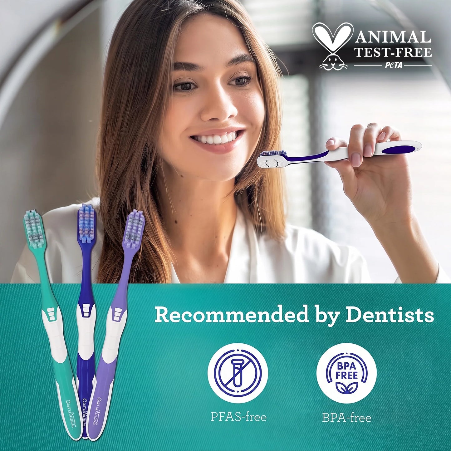 Gentle Giant Whitening Spiral Toothbrush