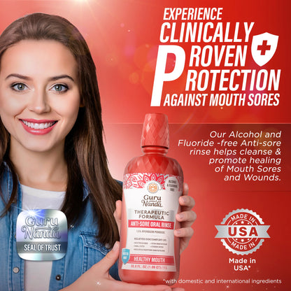 Anti-Sore Oral Rinse, Winter Mint