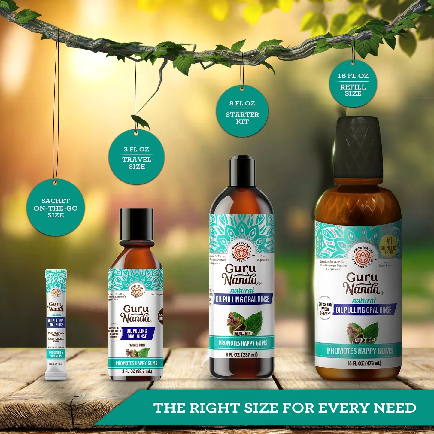 Farmed Mint Oil Pulling with 7 Essential Oils & Vitamins D3, E & K2