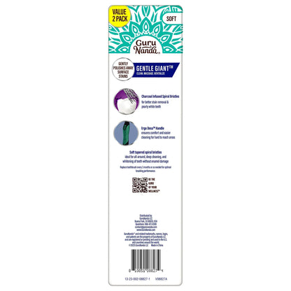 Gentle Giant Whitening Spiral Toothbrush