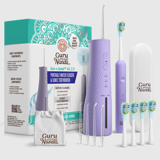 Lion & Lamb 2.0 Portable Sonic Toothbrush & Water Flosser