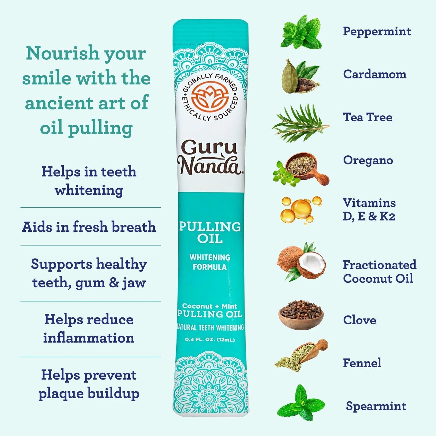 GuruNanda Oral Care Travel Kit