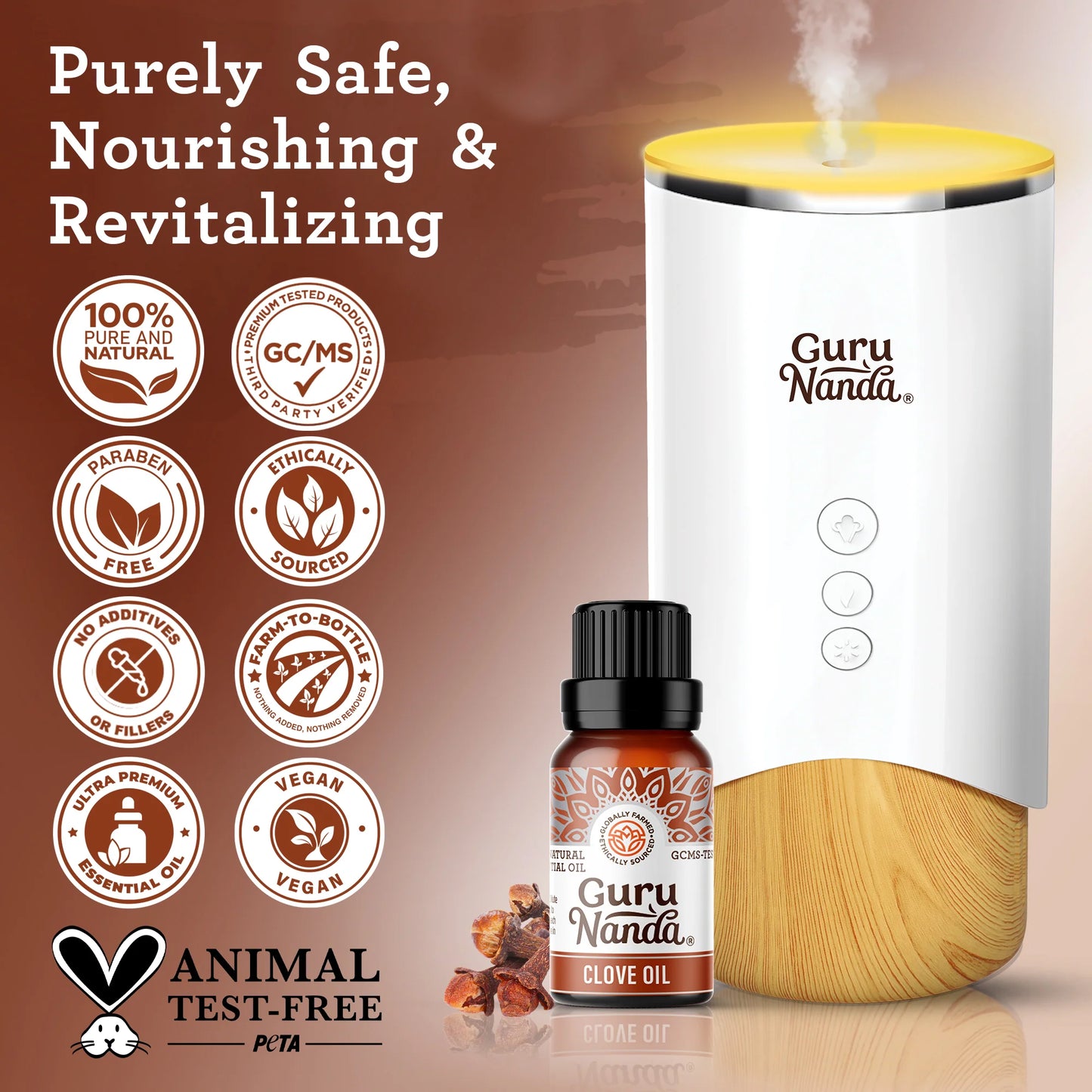 Clove Essential Oil, 15 mL – 2-Pack