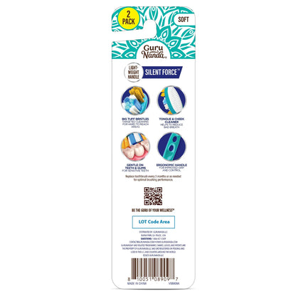 Silent Force Toothbrush – 2 Pack