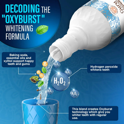 Oxyburst Whitening Oral Rinse, Fresh Mint