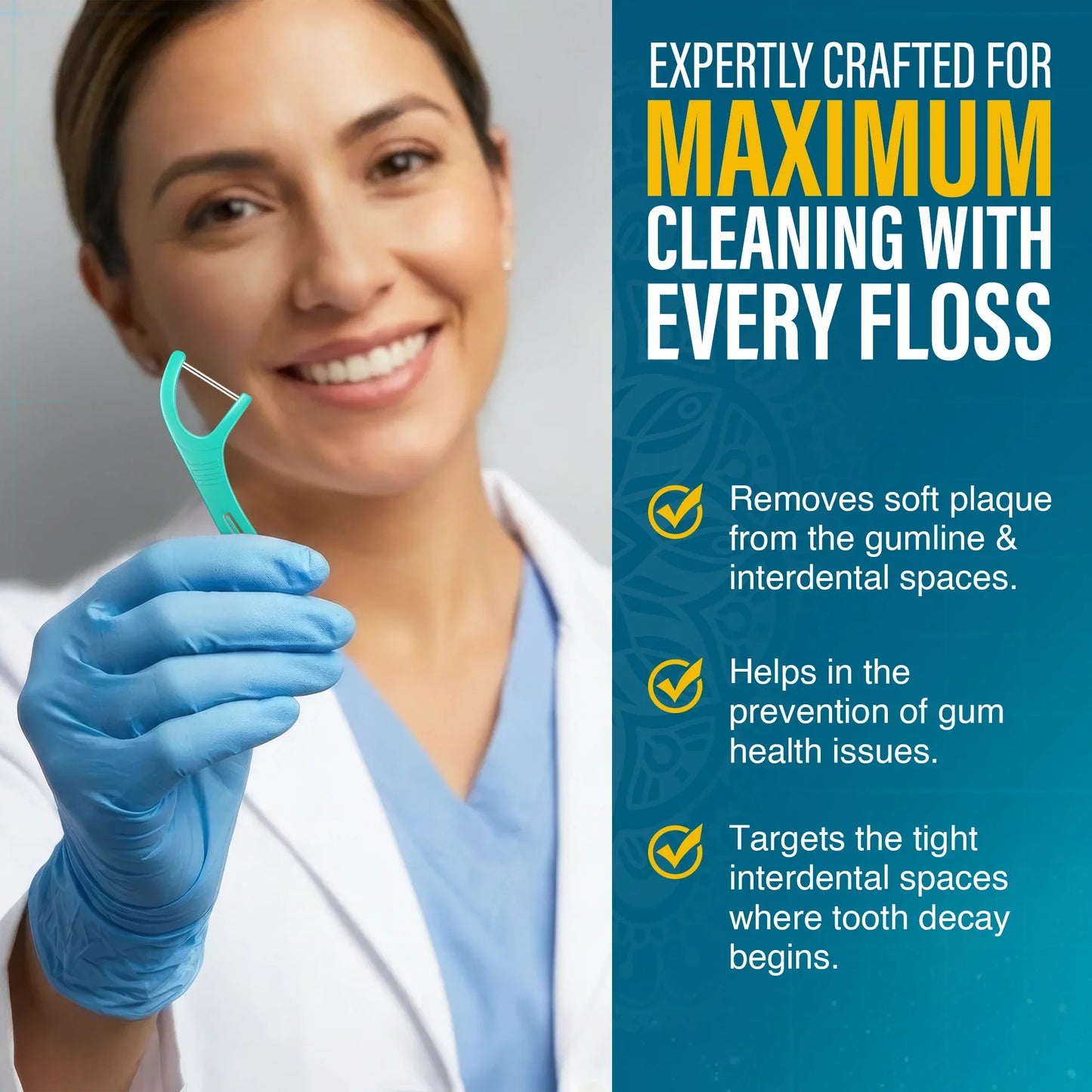 Dual Slickers Floss Picks