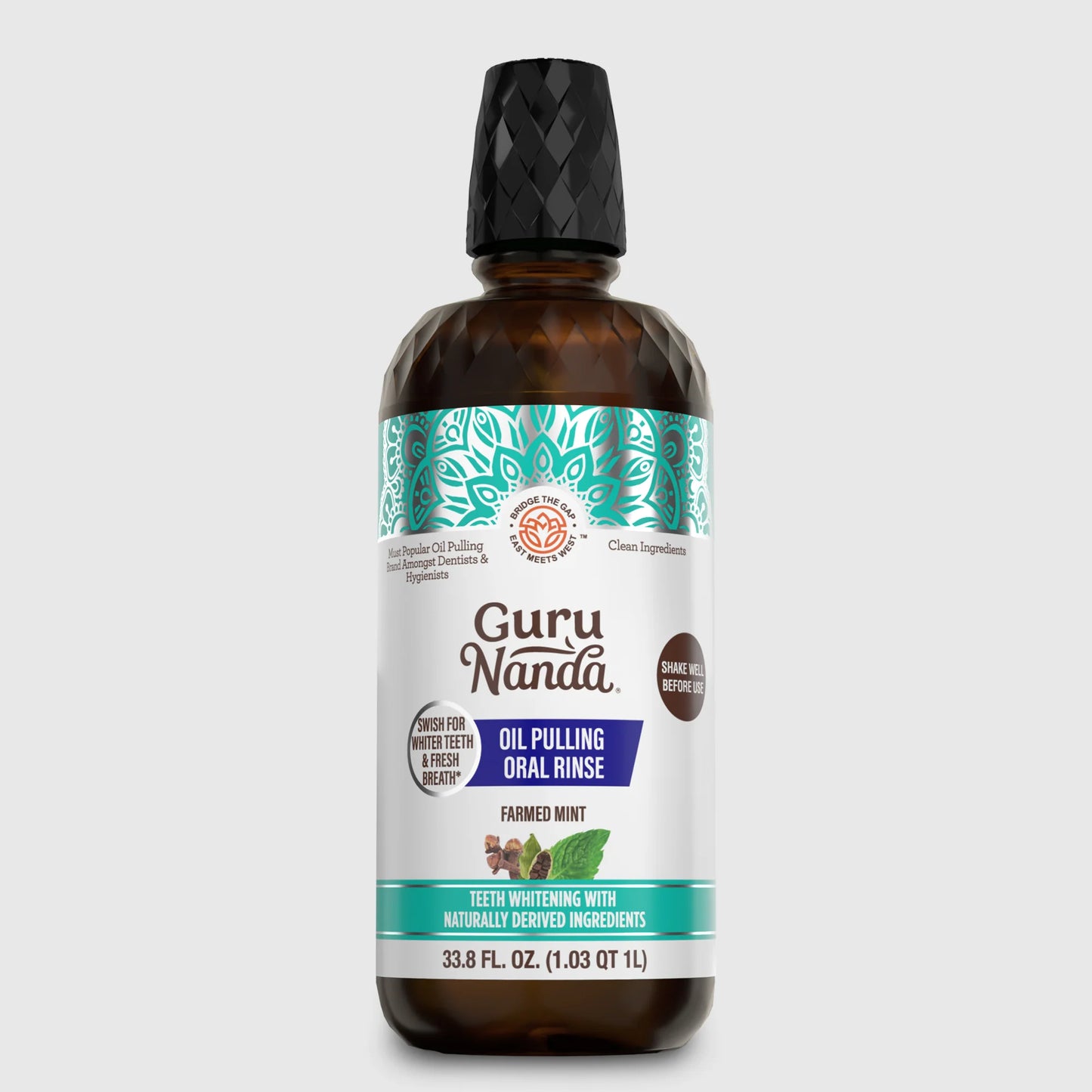Farmed Mint Oil Pulling with 7 Essential Oils & Vitamins D3, E & K2