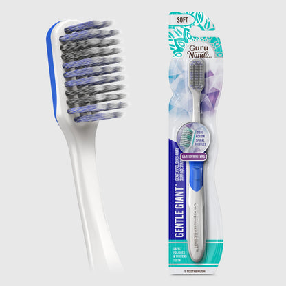 Gentle Giant Whitening Spiral Toothbrush